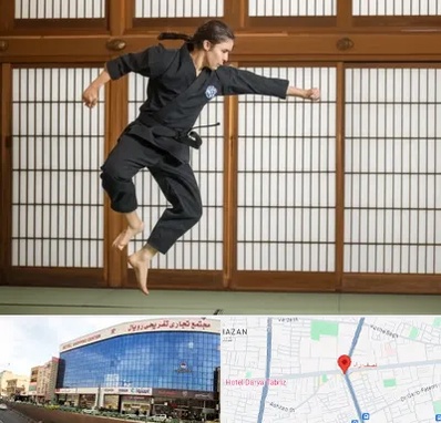 باشگاه نینجا در نصف راه تبریز 