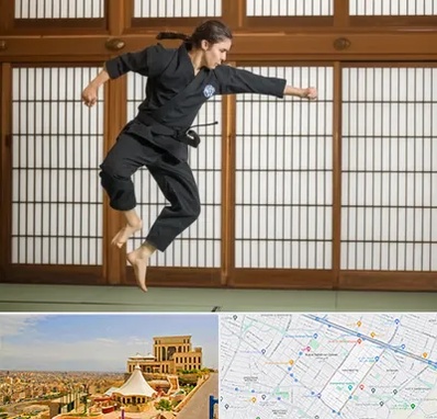 باشگاه نینجا در هاشمیه مشهد 