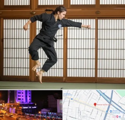 باشگاه نینجا در آبرسان تبریز 