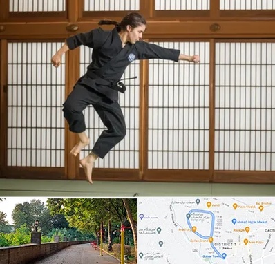 باشگاه نینجا در فلکه گاز رشت 