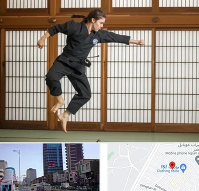 باشگاه نینجا در چهارراه طالقانی کرج 