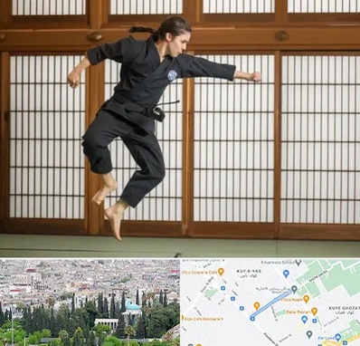 باشگاه نینجا در محلاتی شیراز 