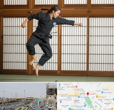 باشگاه نینجا در بلوار توس مشهد 