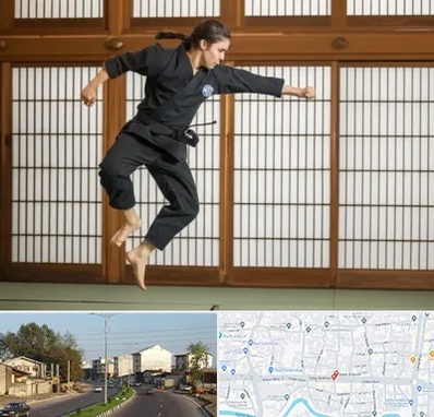 باشگاه نینجا در ضیابری رشت 