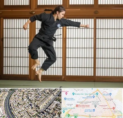 باشگاه نینجا در شهرک غرب مشهد 