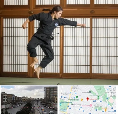 باشگاه نینجا در بلوار فردوسی مشهد 