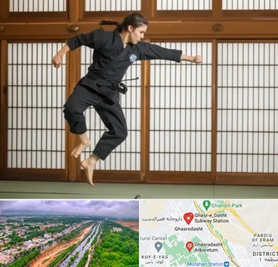 باشگاه نینجا در قصرالدشت شیراز 