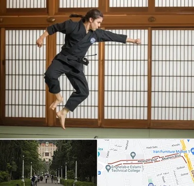 باشگاه نینجا در بلوار معلم رشت 