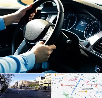 آموزشگاه خودرو در خیابان ملاصدرا شیراز 