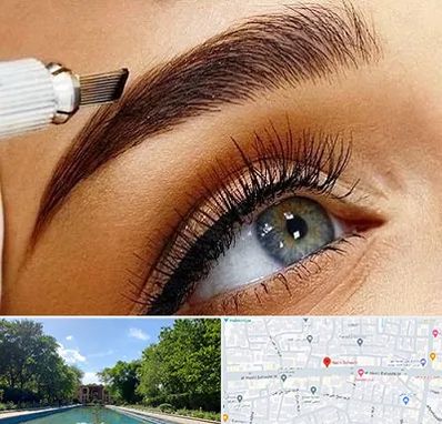 فیبروز ابرو در هشت بهشت اصفهان