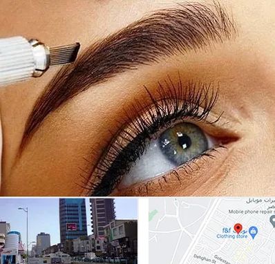 فیبروز ابرو در چهارراه طالقانی کرج