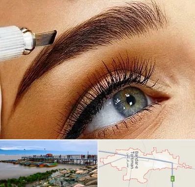 فیبروز ابرو در بندر ترکمن
