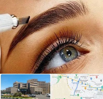 فیبروز ابرو در صیاد شیرازی مشهد