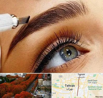 فیبروز ابرو در ولیعصر