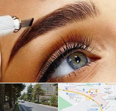 فیبروز ابرو در مهرویلا کرج