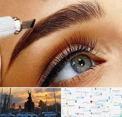 فیبروز ابرو در میدان حر