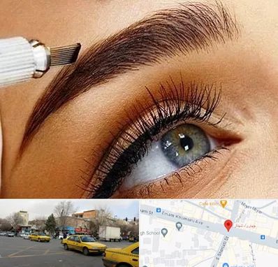 فیبروز ابرو در شهناز تبریز