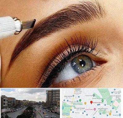 فیبروز ابرو در بلوار فردوسی مشهد