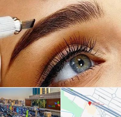 فیبروز ابرو در لاله پارک تبریز