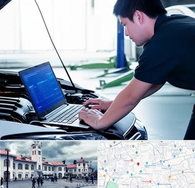 آموزش ریمپ و تیونینگ خودرو در میدان شهرداری رشت 