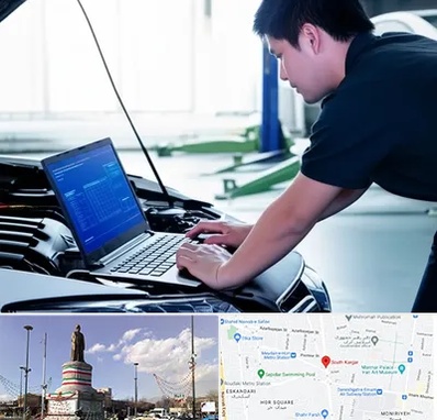 آموزش ریمپ و تیونینگ خودرو در کارگر جنوبی