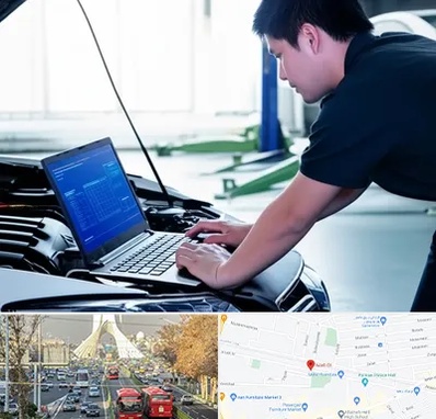 آموزش ریمپ و تیونینگ خودرو در خیابان آزادی