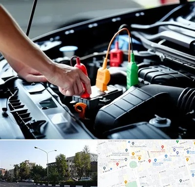 آموزش برق و ECU خودرو در میدان کاج