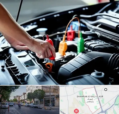 آموزش برق و ECU خودرو در شهرک ولیعصر