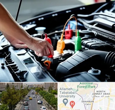 آموزش برق و ECU خودرو در شهران 