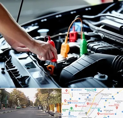آموزش برق و ECU خودرو در شریعتی 