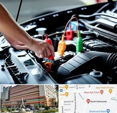 آموزش برق و ECU خودرو در سهروردی 