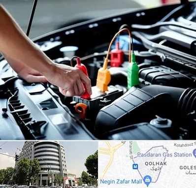 آموزش برق و ECU خودرو در قلهک 
