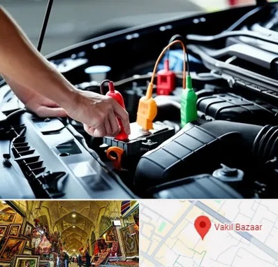 آموزش برق و ECU خودرو در بازار وکیل شیراز