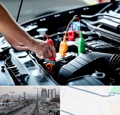 آموزش برق و ECU خودرو در بلوار ارتش