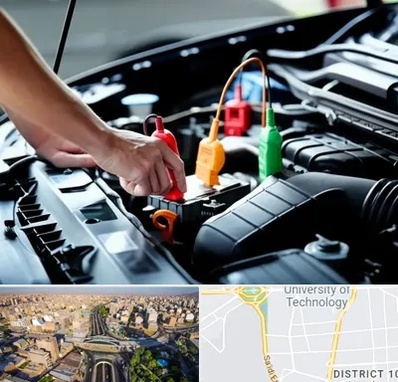 آموزش برق و ECU خودرو در استاد معین 
