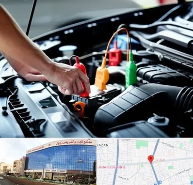 آموزش برق و ECU خودرو در نصف راه تبریز 