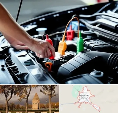آموزش برق و ECU خودرو در تویسرکان