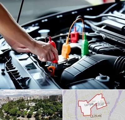 آموزش برق و ECU خودرو در نیروی هوایی