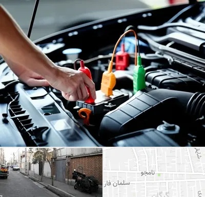 آموزش برق و ECU خودرو در خیابان نامجو