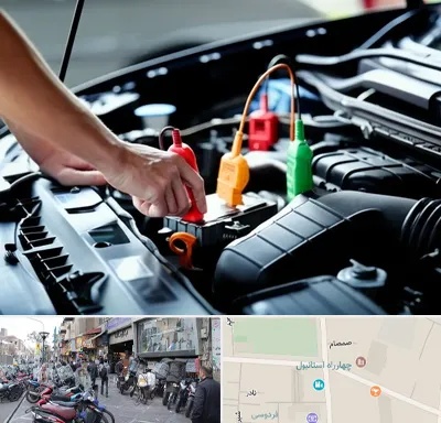 آموزش برق و ECU خودرو در چهارراه استانبول