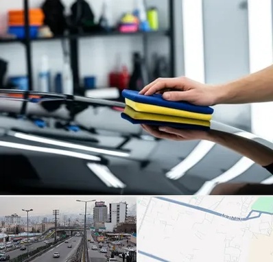 آموزش سرامیک خودرو در بلوار ارتش 