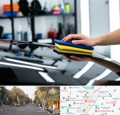 آموزش سرامیک خودرو در شریعتی