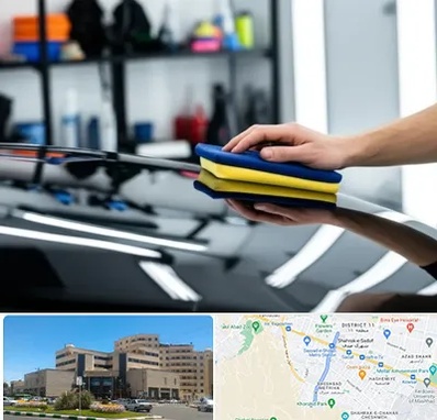 آموزش سرامیک خودرو در صیاد شیرازی مشهد 