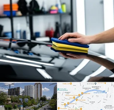 آموزش سرامیک خودرو در اندرزگو 