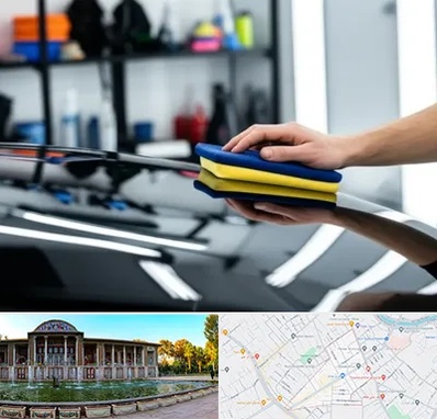 آموزش سرامیک خودرو در عفیف آباد شیراز 