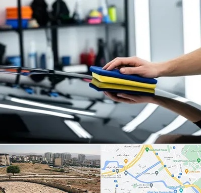 آموزش سرامیک خودرو در کوی وحدت شیراز 