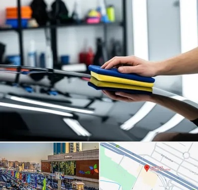 آموزش سرامیک خودرو در لاله پارک تبریز 