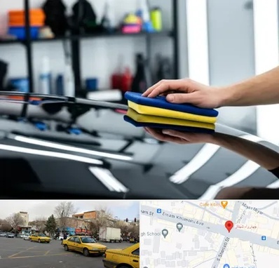 آموزش سرامیک خودرو در شهناز تبریز 