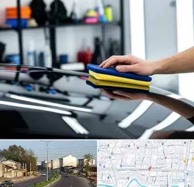 آموزش سرامیک خودرو در ضیابری رشت 