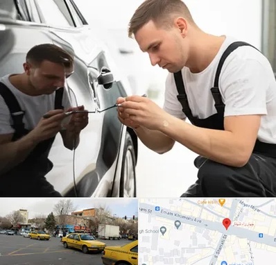 آموزش صافکاری PDR در شهناز تبریز 